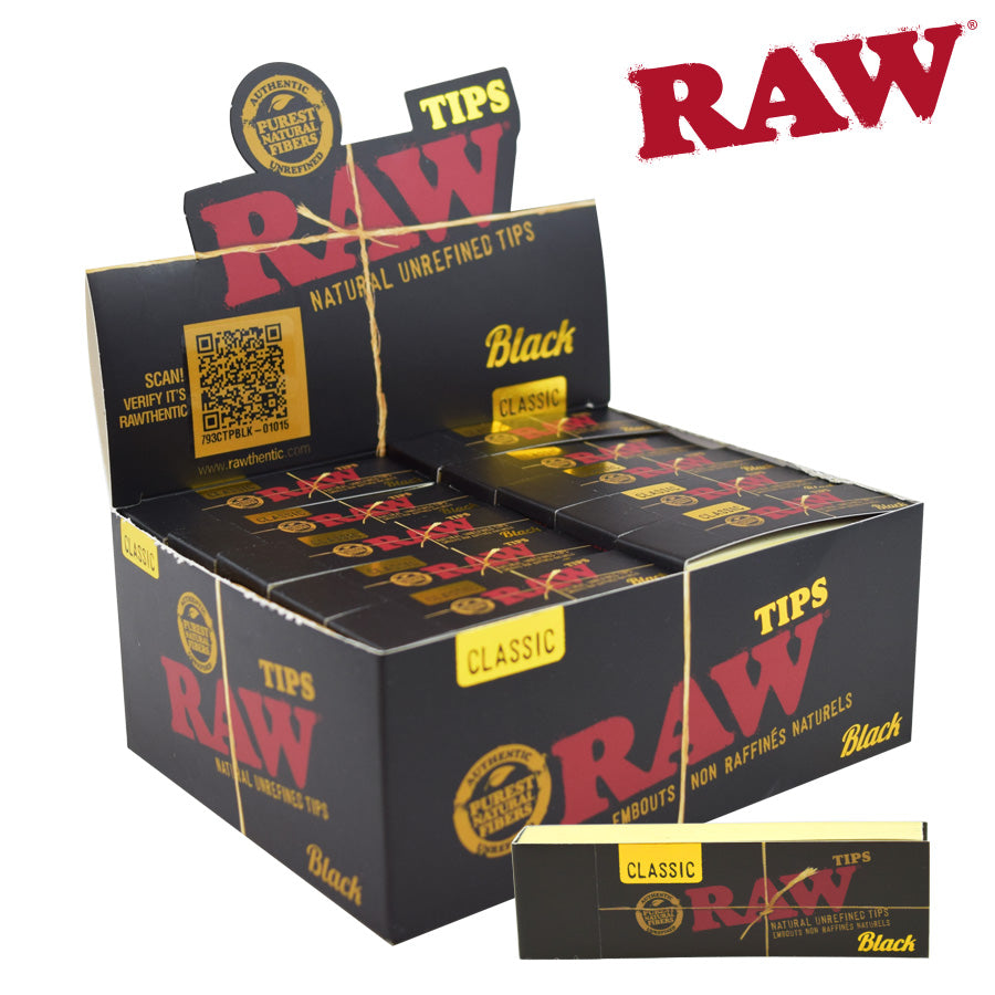 RAW BLACK TIPS PACK