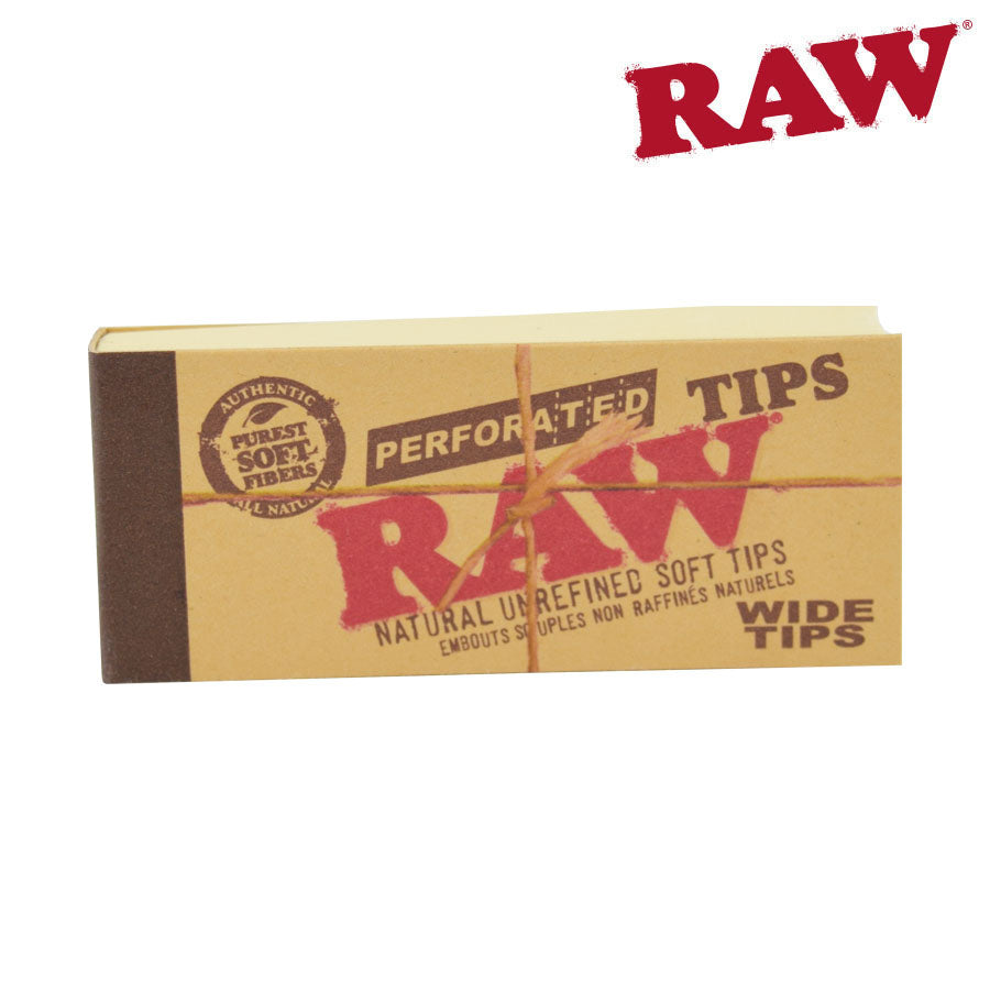 RAW TIPS WIDE PERFORATED PACK – glassology