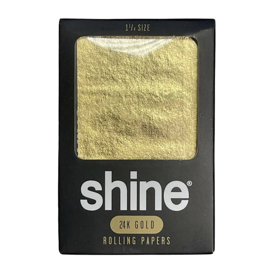 Shine 24K Gold Rolling Papers 1.25"