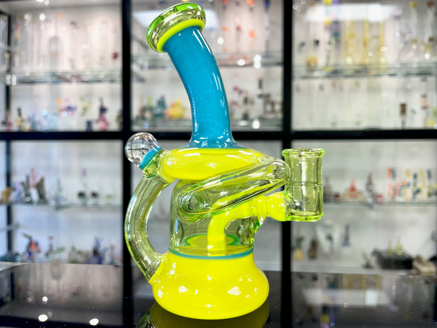 THC Glassworks 14mm Smoll Cycler - Full Colour