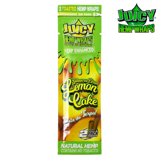 JUICY TERP WRAP 2pk LEMON CAKE