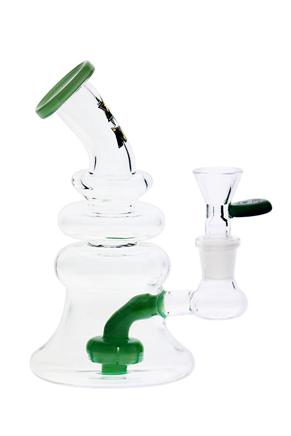 Nice Glass 6" Showerhead Bubbler TX0007