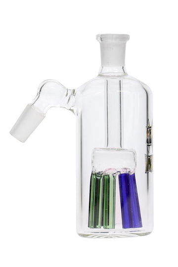 Nice Glass Ash Catcher 8Arm Multi-Color Xy579