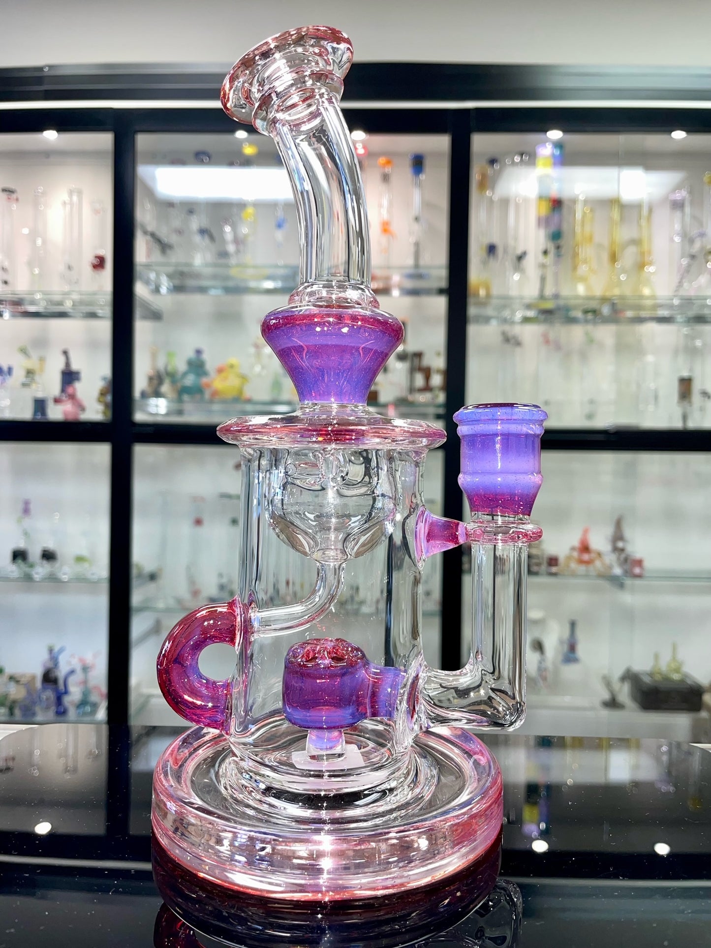 Blazed 14mm Partial Colour Kiein Recycler