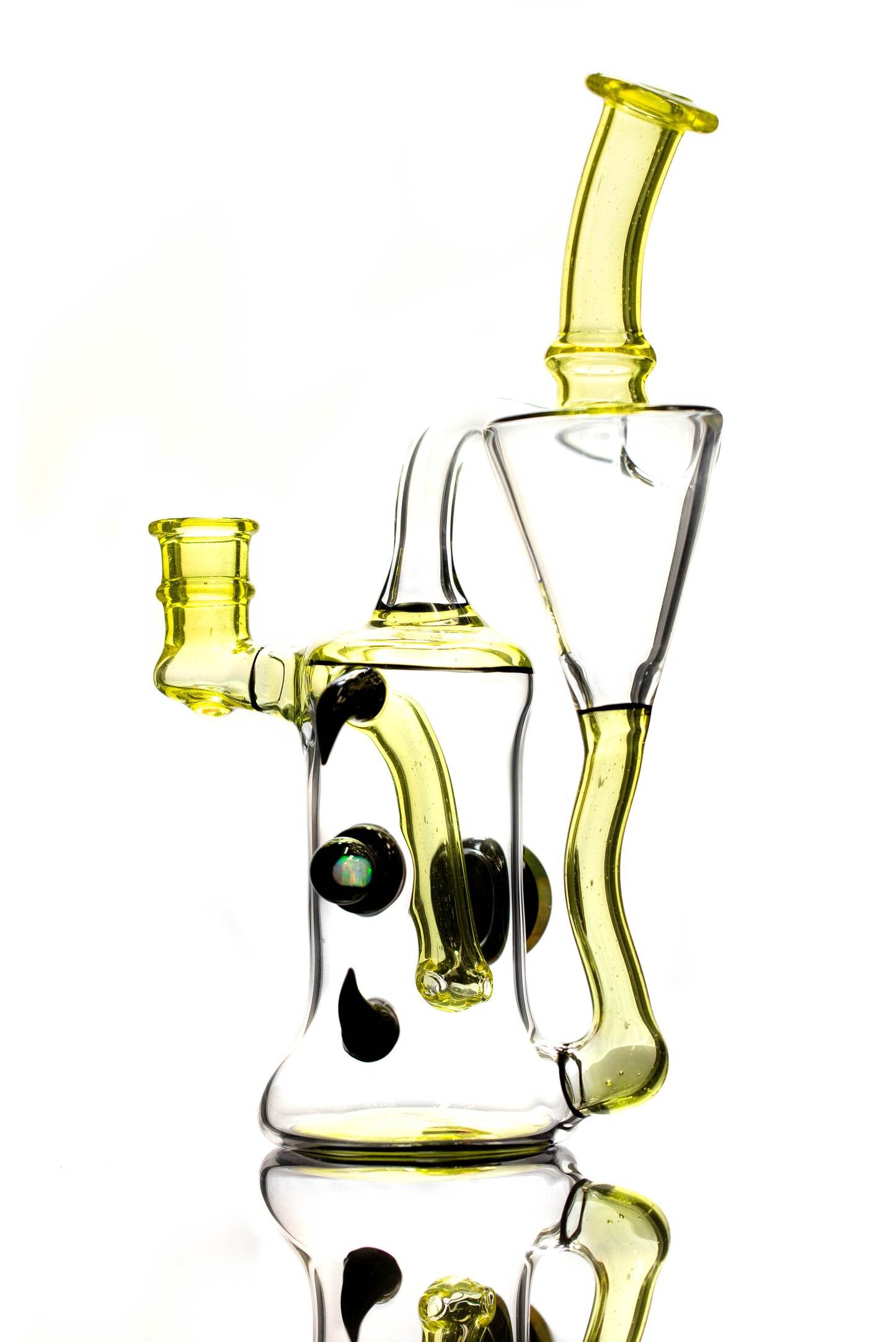 Clarks Recycler - Citrine w/ Galaxy Lippies & Implosion Marble