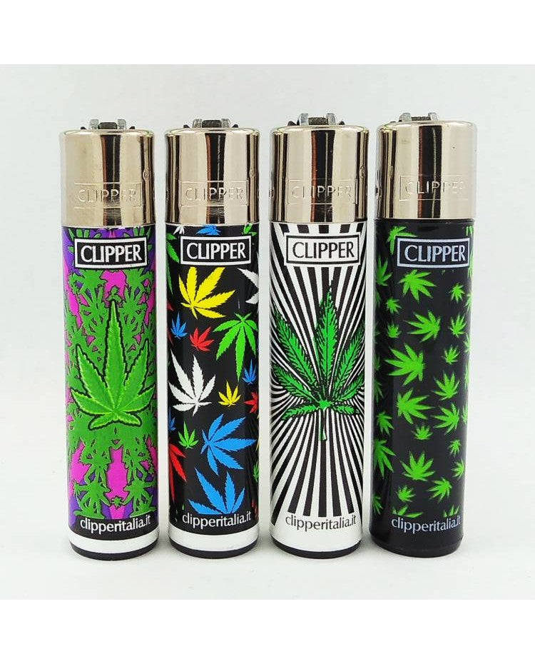 Clipper Refillable Lighter - Leaves 9