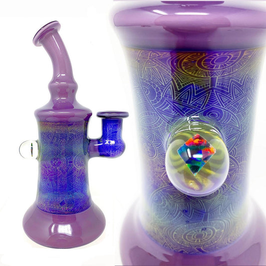 Hokey Pokey Glass  Full Colour Biotech Banger Hanger