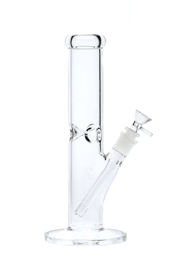 Nice Glass 12" No Logo Clear Classic Straight Tube