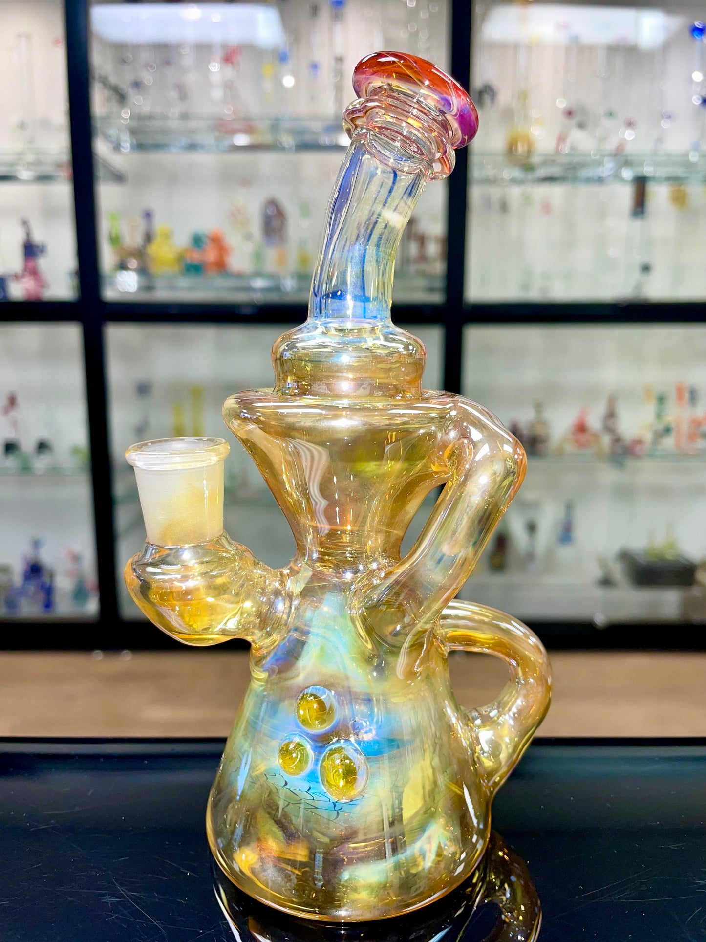 Sepher Fumed Mini Klein Recycler Red 14mm