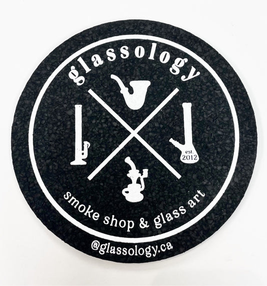 Glassology Logo 8" Moodmat