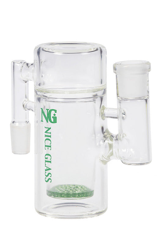 Nice Glass 14mm 90 Degree Honeycomb Ash Catcher YN1034