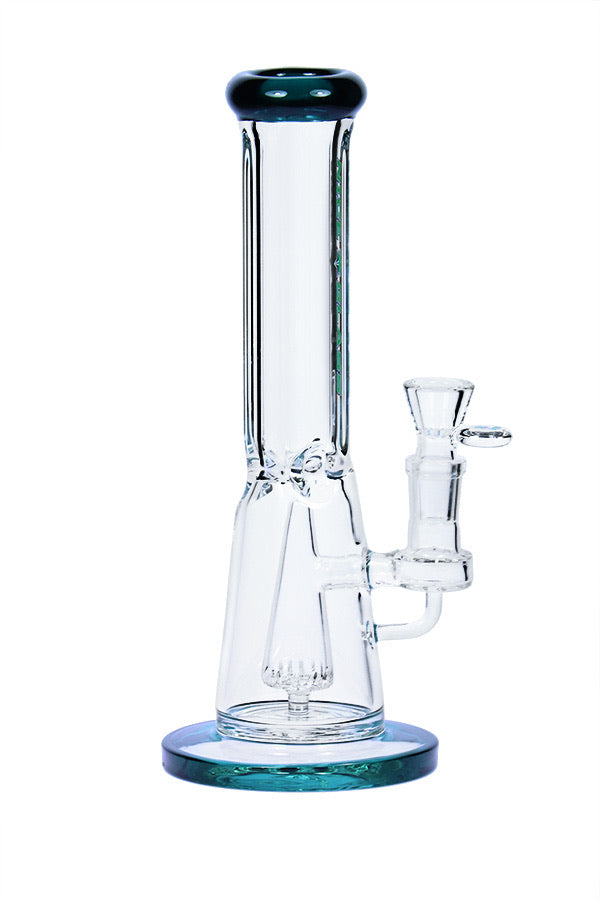 Nice Glass 12" Hex Cone Perc Tube YN1183