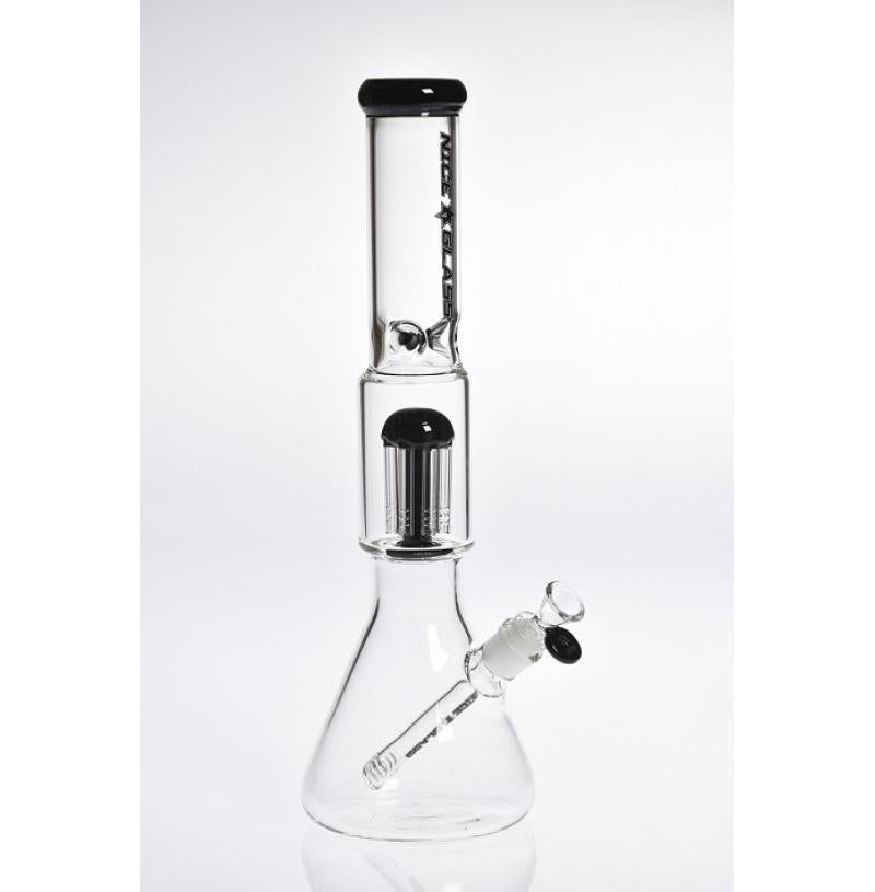 Nice Glass 16" Beaker w/ 8-Arm Tree Perc