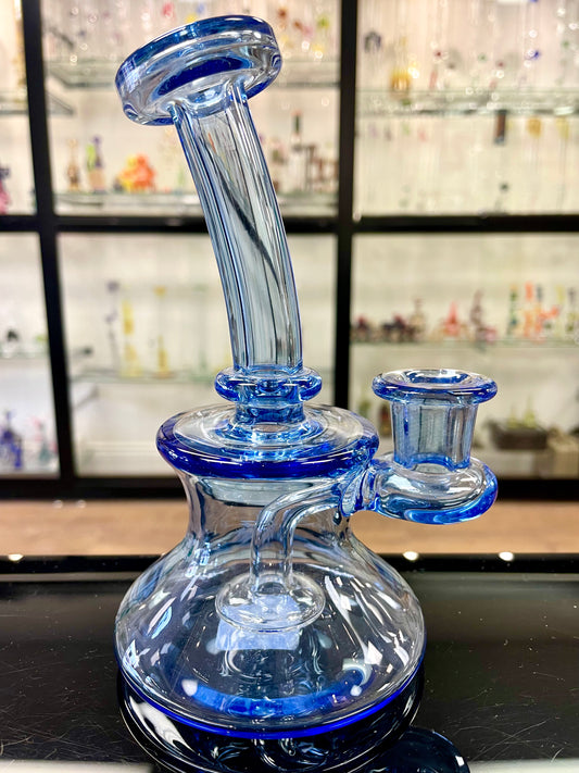 Phattass Glass Banger Hanger Rig - Blue Dream