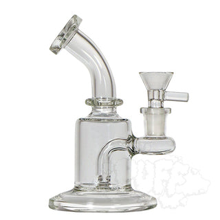 Hydros Glass 14mm No Logo Clear Mini Rig