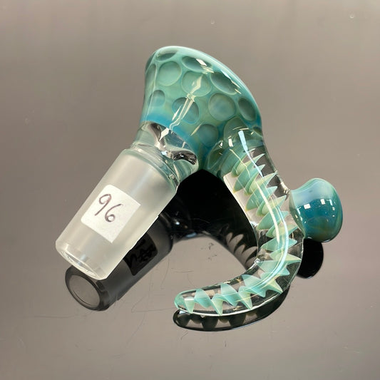 Jamms Glass Honeycomb w/ Matching Cane Handle 2021 Bowl 14mm 1 Hole