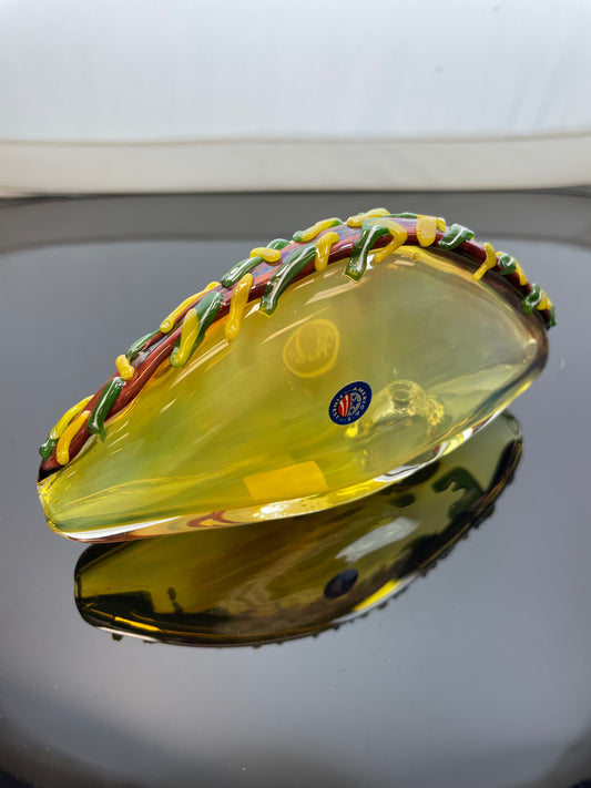 Crush Glass Taco Pipe