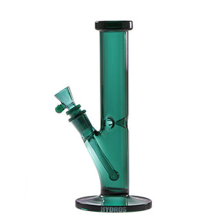 Hydros Glass 9" Full Colour Straight Tube Lake Green