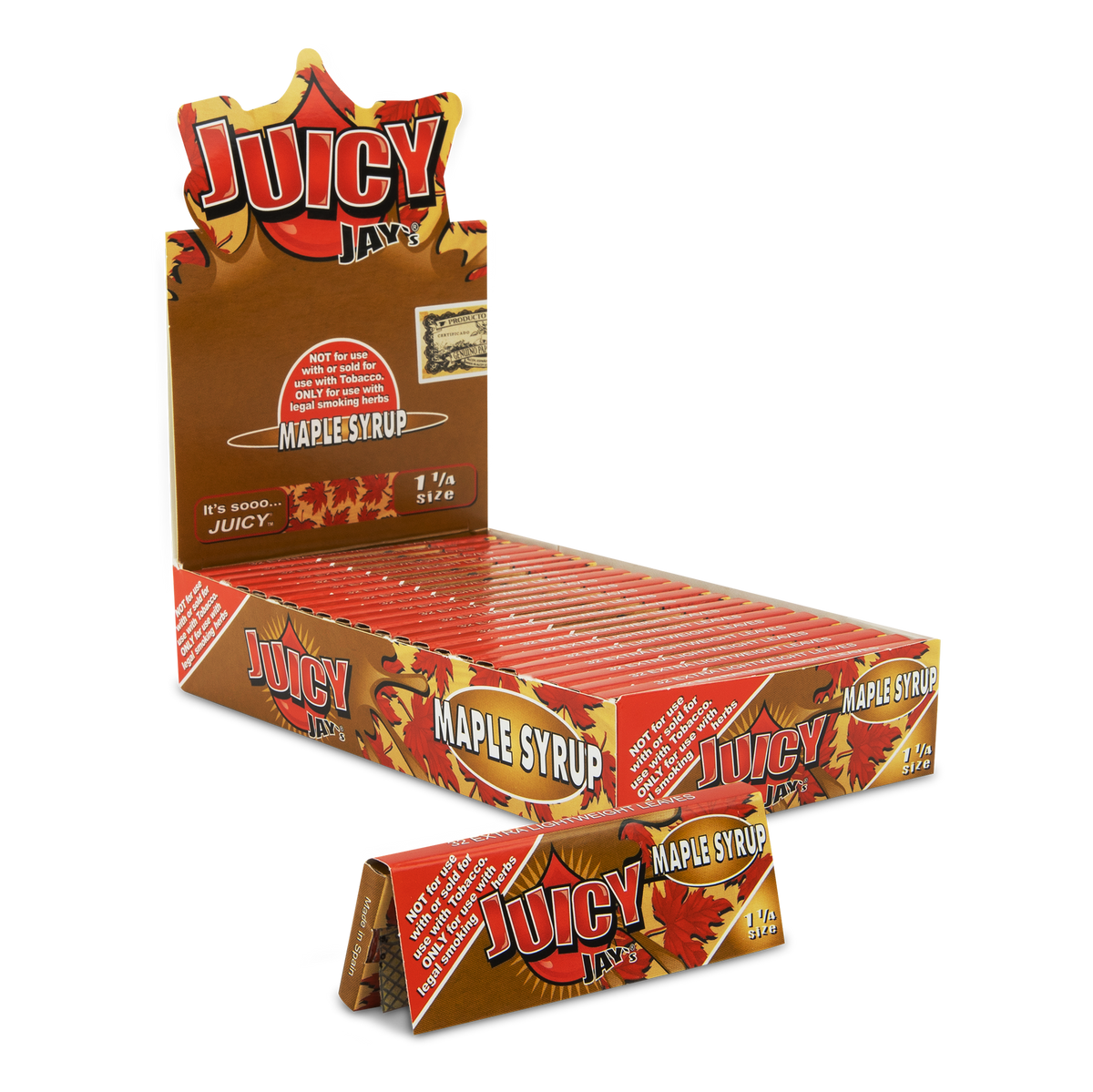 JUICY MAPLE SYRUP 1.25 BOX
