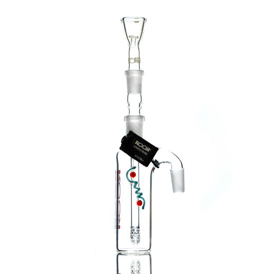 Roor 14-14mm 90 Ash Catcher w/ Diffuser - Red Logo