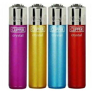 Clipper Refillable Lighter - Metallic Colours