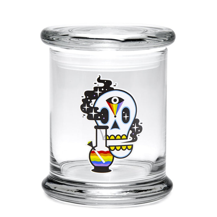 Clear Poptop Jar Large
